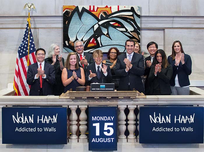 Nolan Haan at New York Stock Exchange