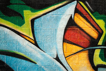 Graffiti abstraction by Nolan Haan