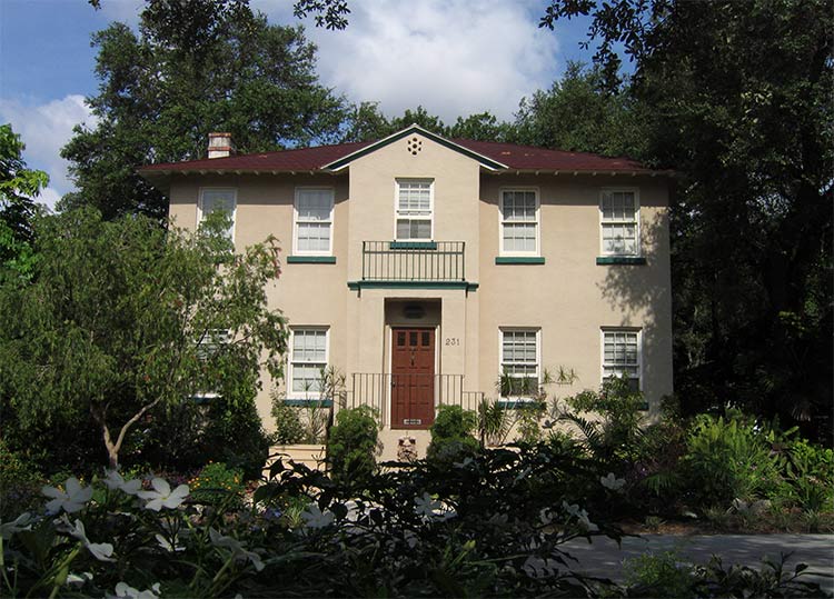 The Oliver House, residence of Nolan Haan