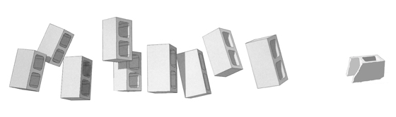 Flock of Cinder Blocks: Discrimination